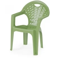 Кресло пласт. (Зеленое) (1/4) альтернатива М2609